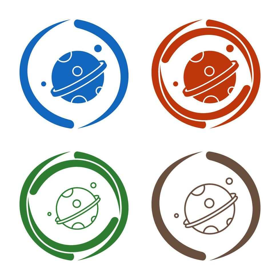 Planet Vector Icon