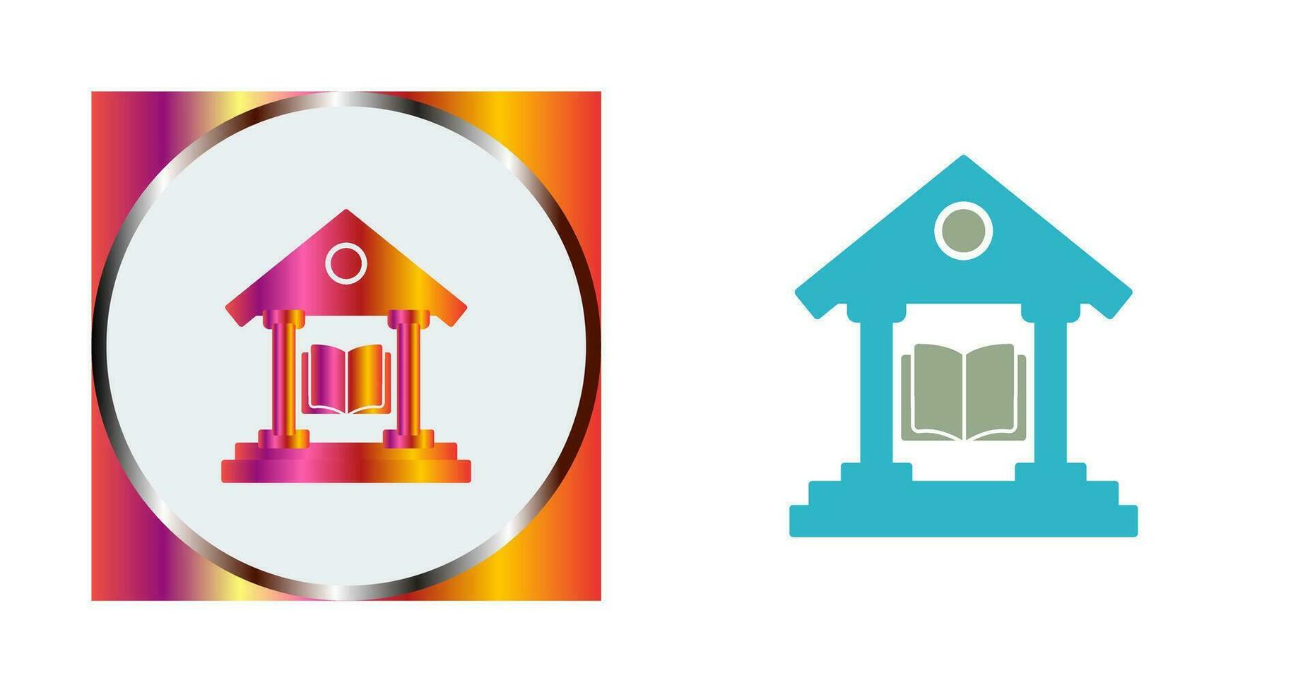 Library Vector Icon