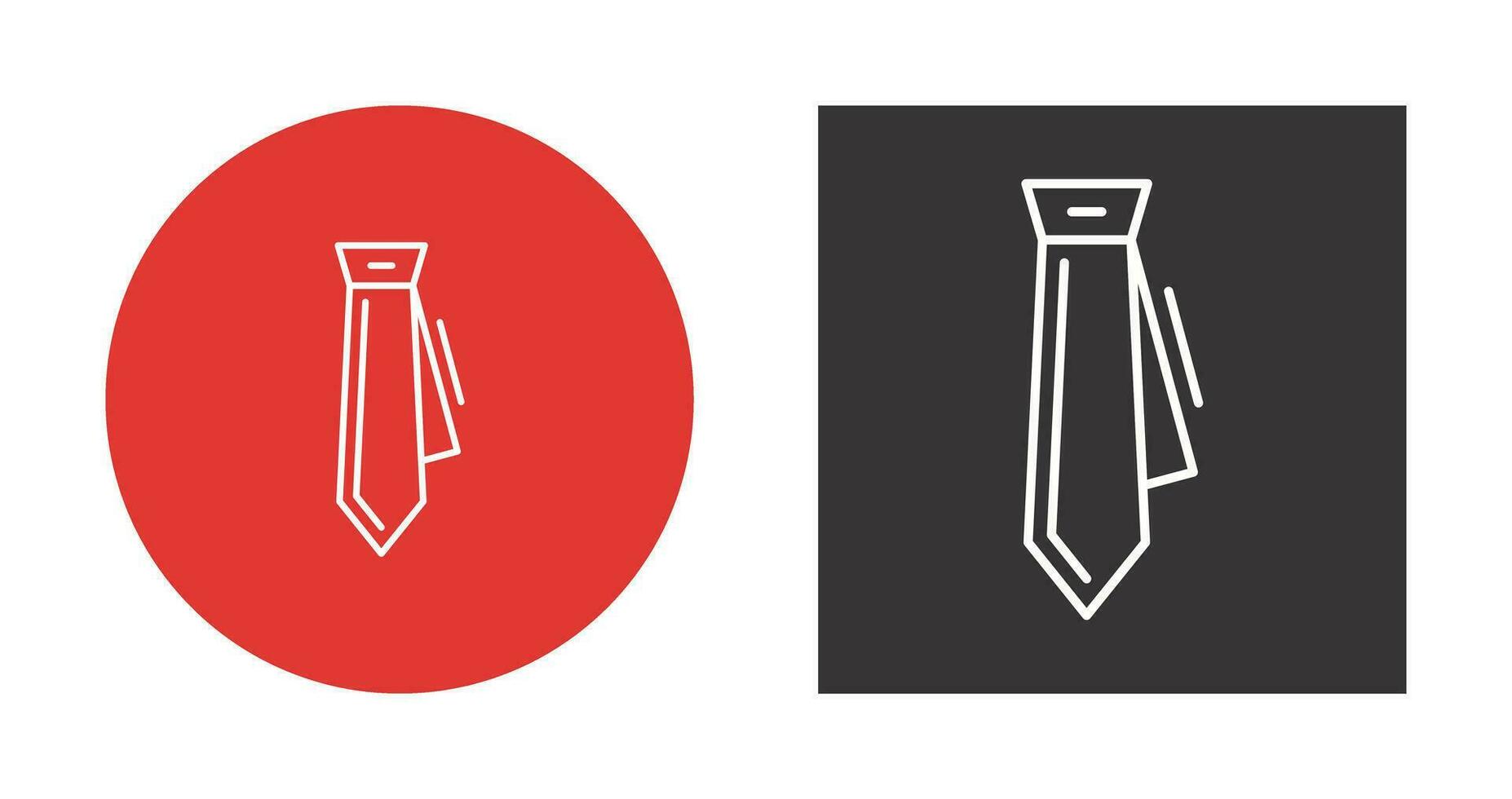 icono de vector de corbata