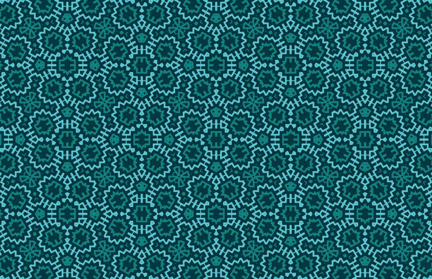 Blue design fabric pattern vector