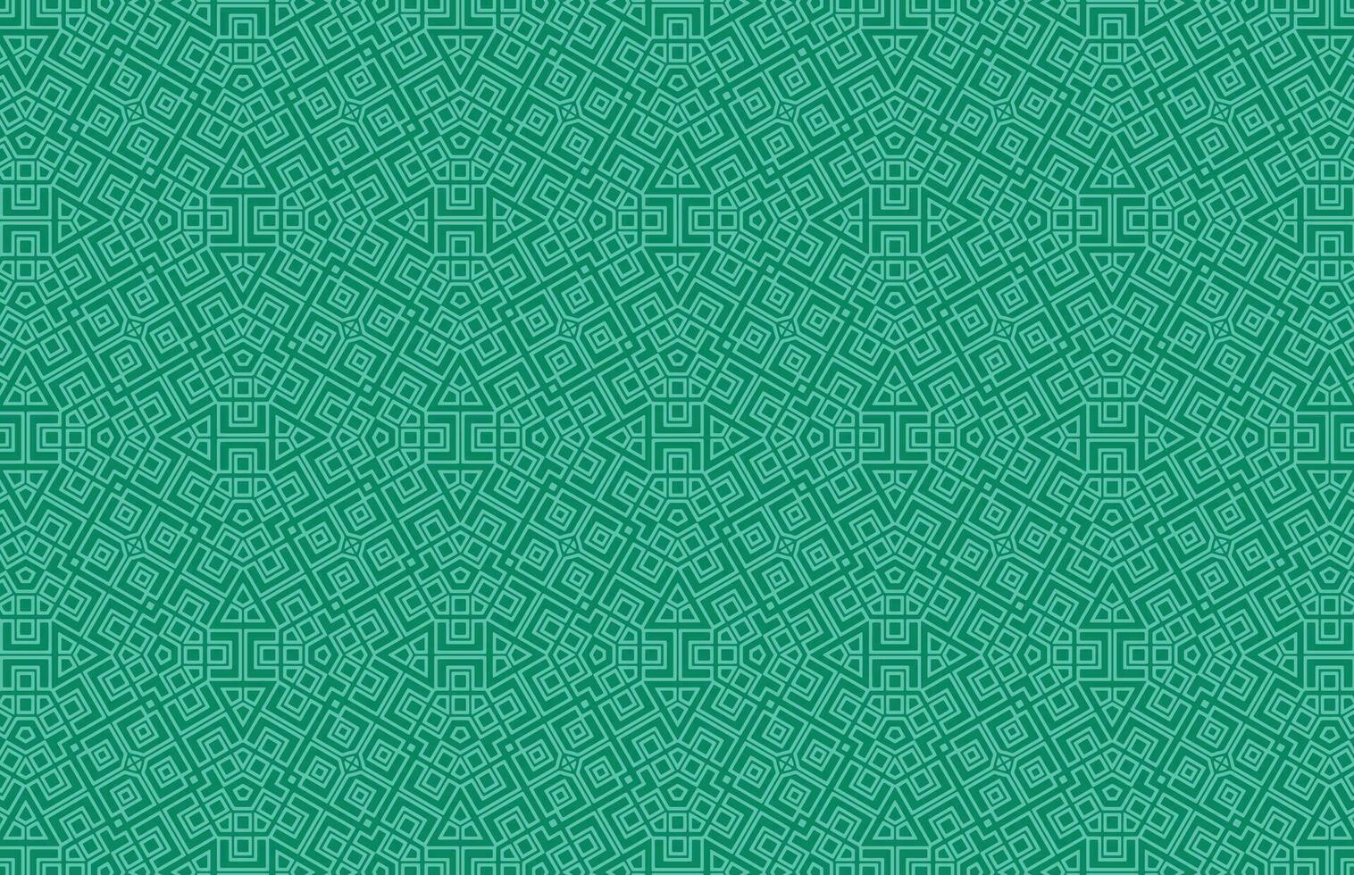 Green geometric stripes design pattern vector