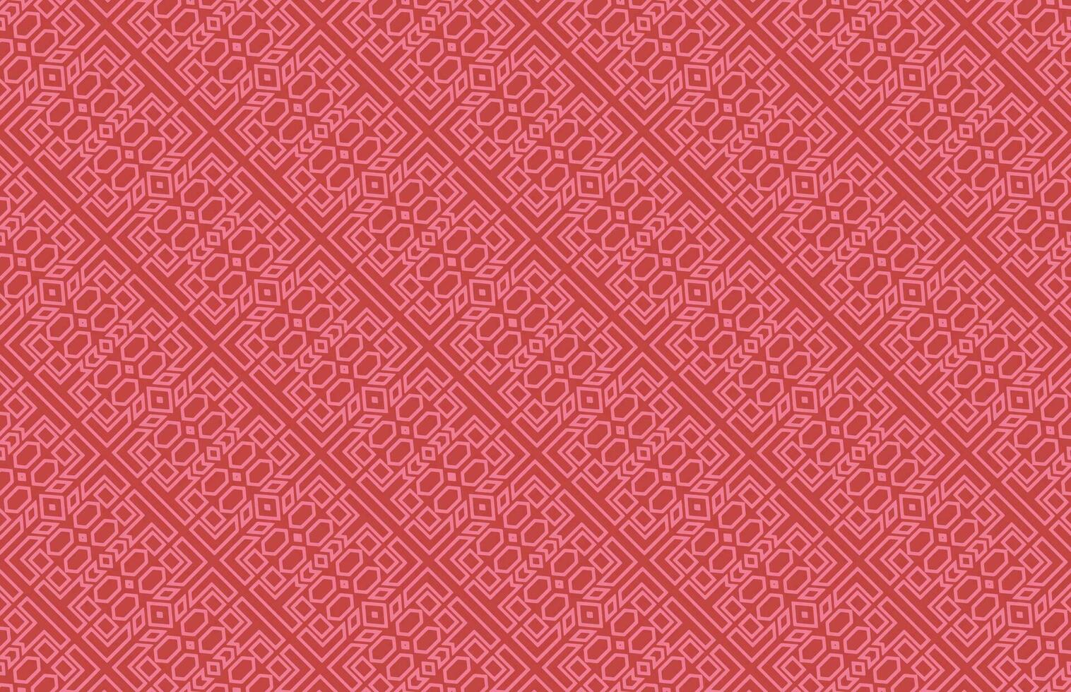 Red geometric design pattern vector