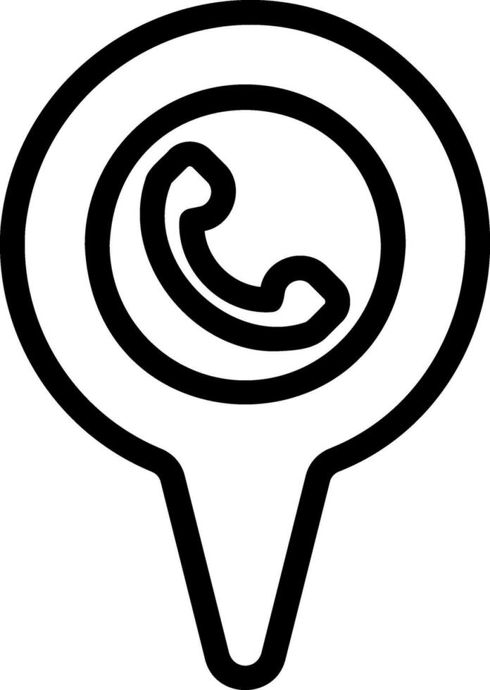placeholder line icon vector