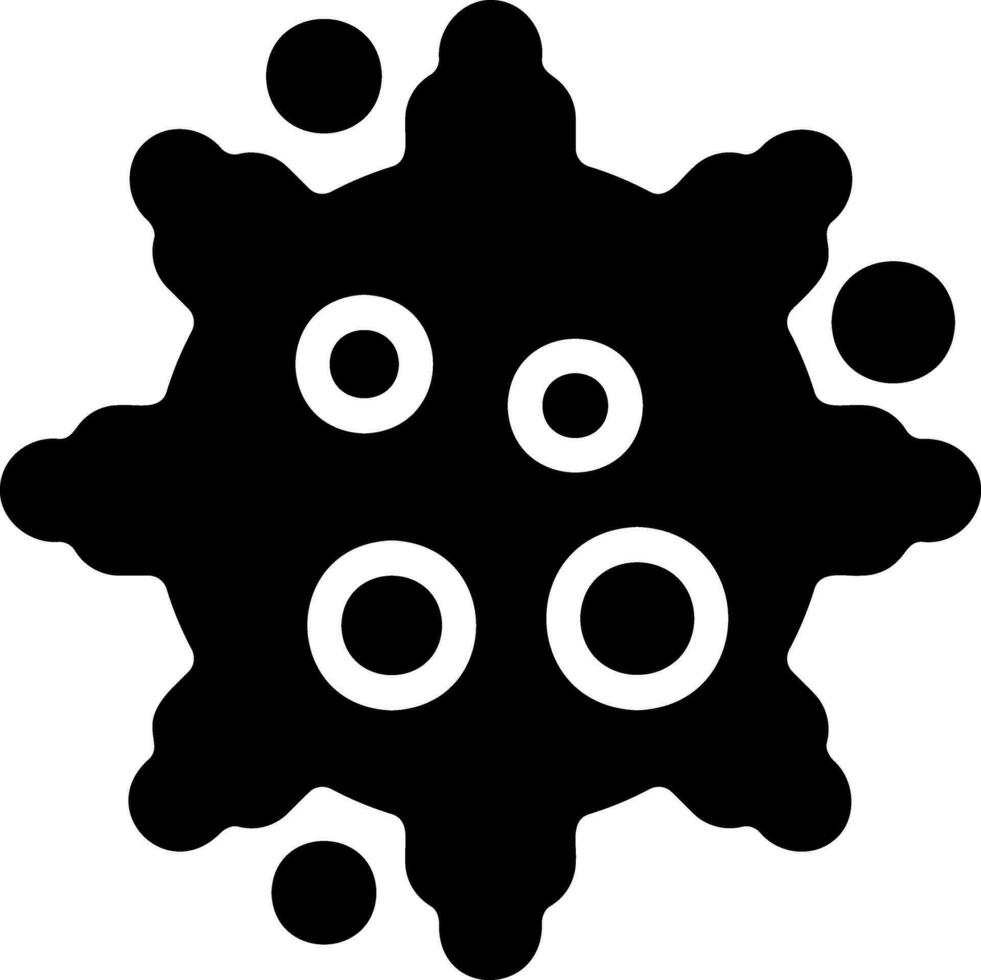 cancer glyph icon vector