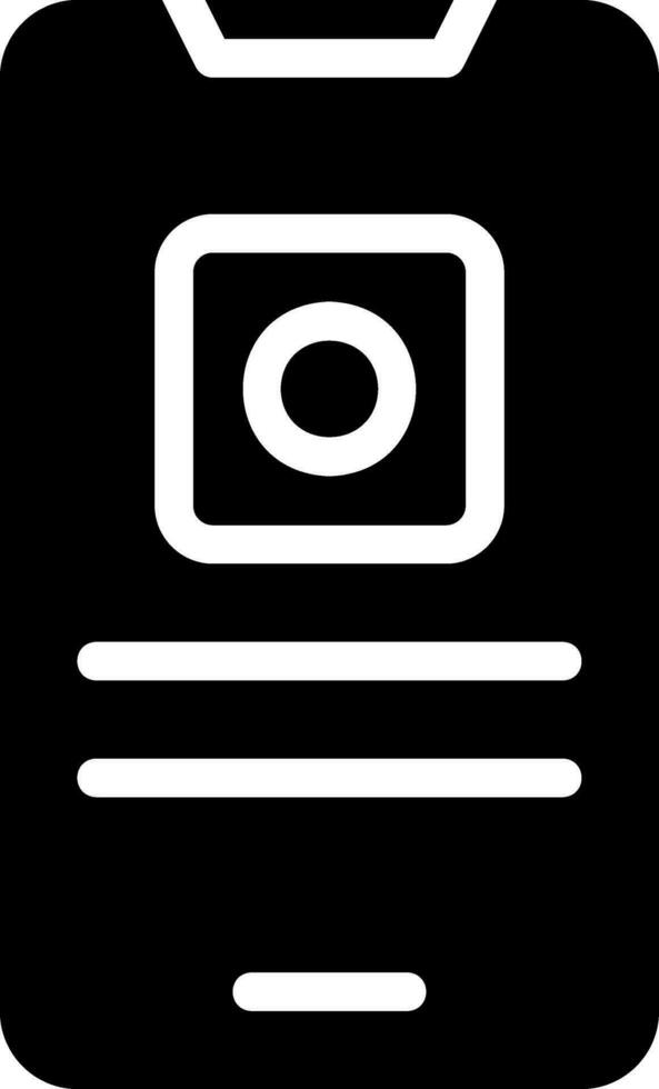 social media glyph icon vector