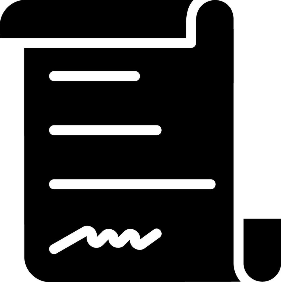 authorization glyph icon vector