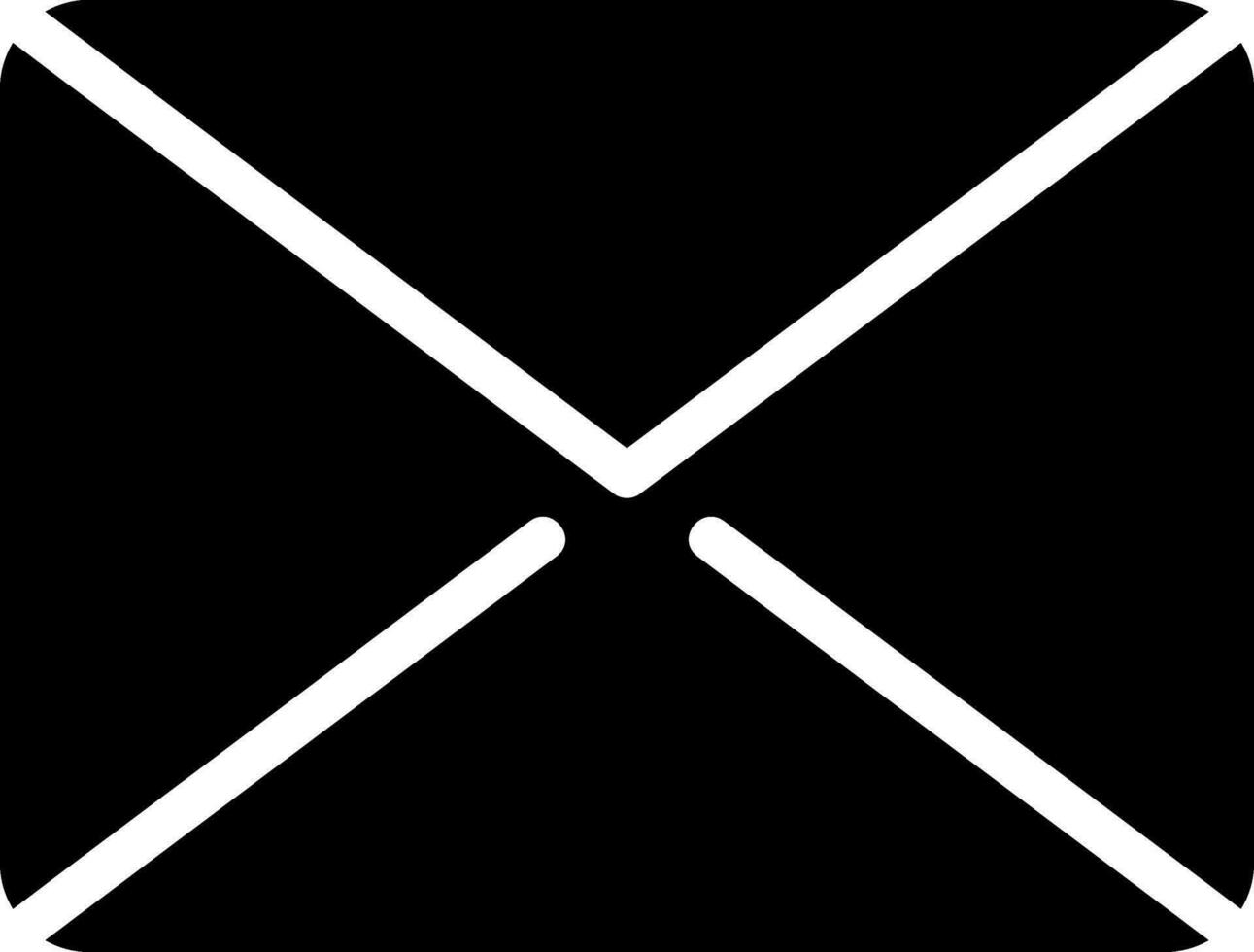 newsletter glyph icon vector