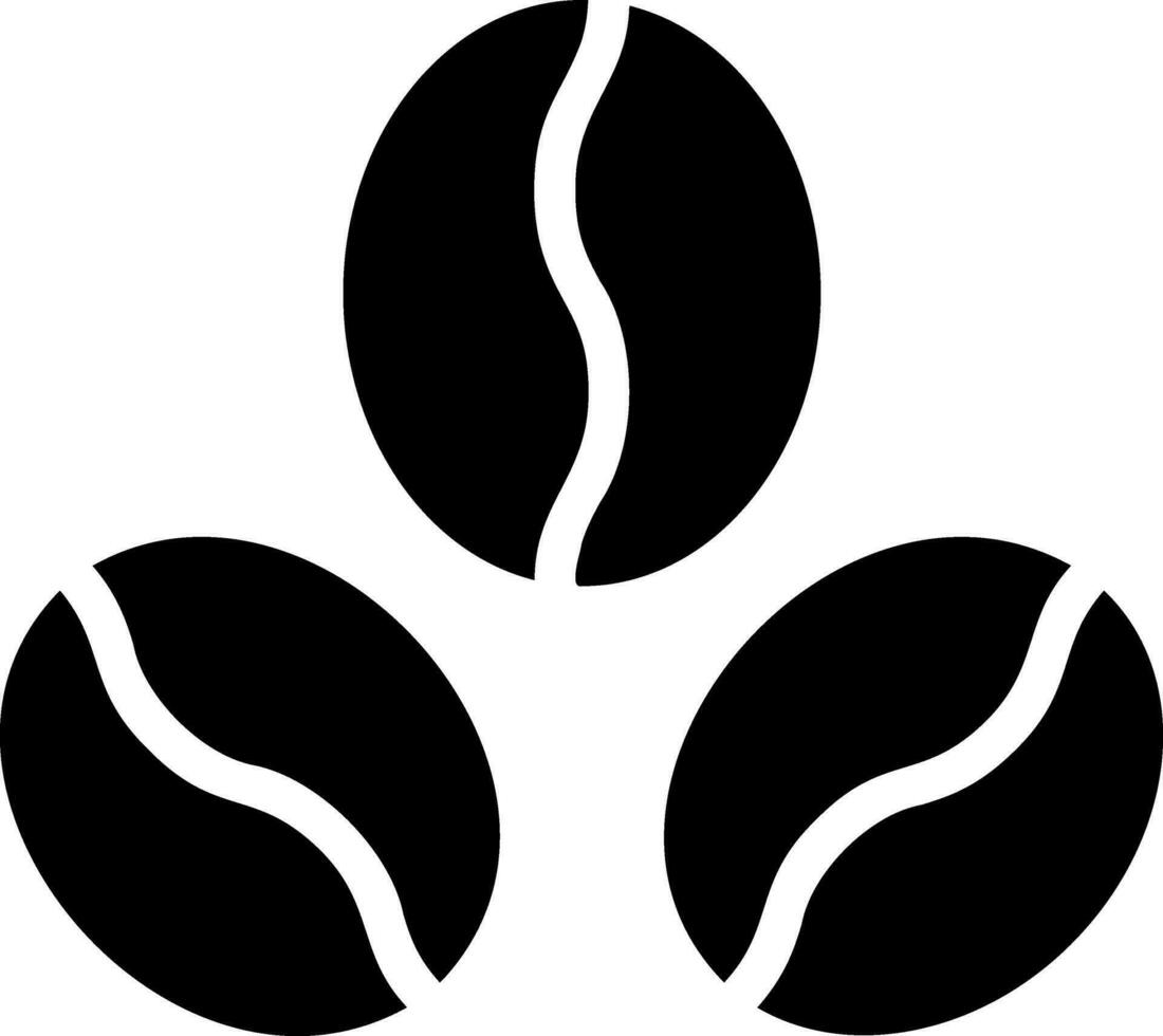 coffee glyph icon vector