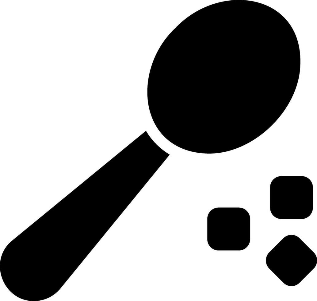 sugar cubes glyph icon vector