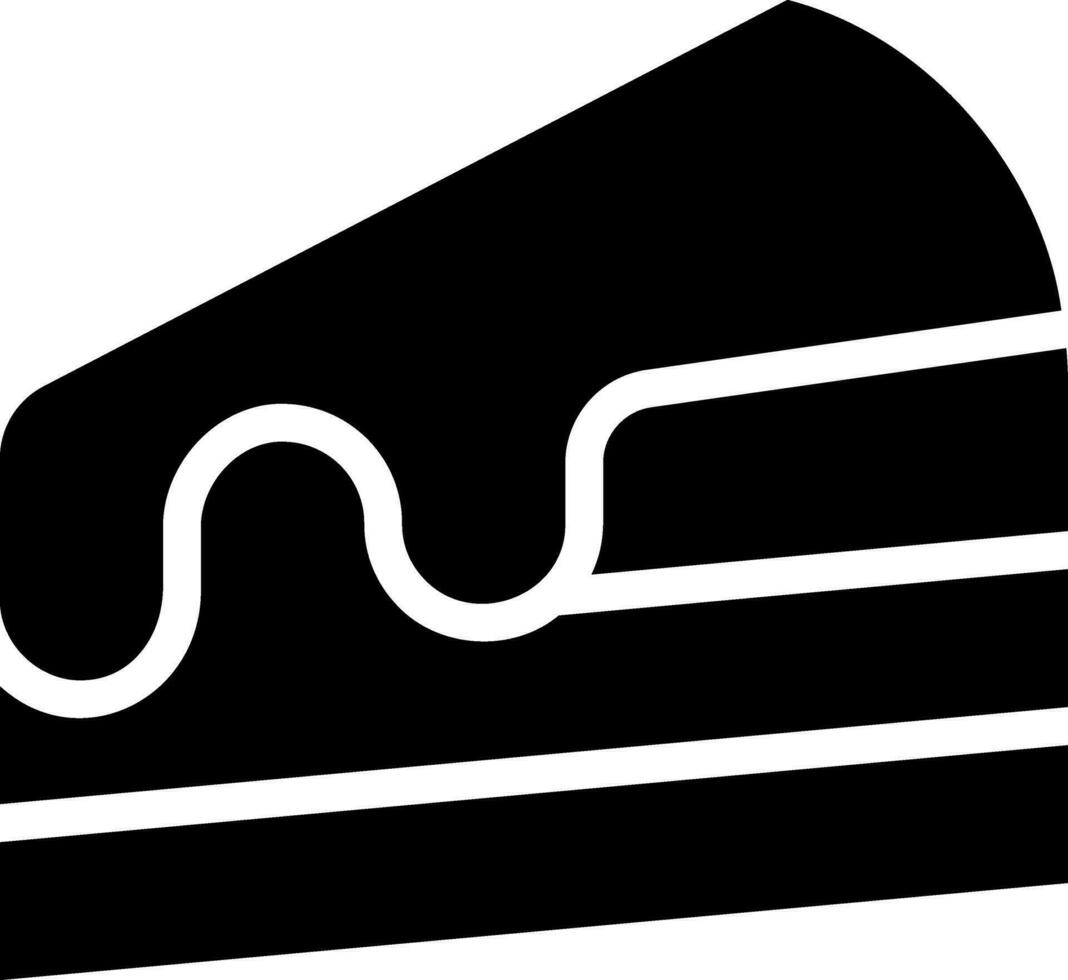 cake glyph icon vector