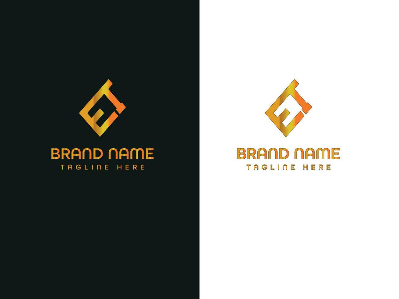 letter logo design vector