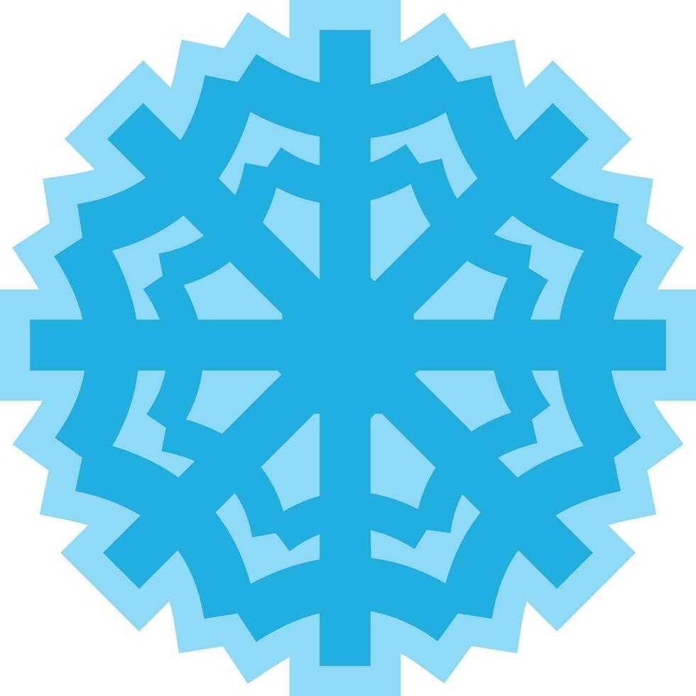 copo de nieve icono editable vector en blanco antecedentes