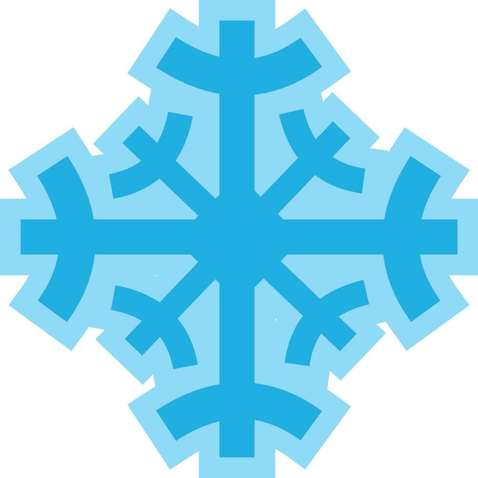 snowflake icon editable vector on white background