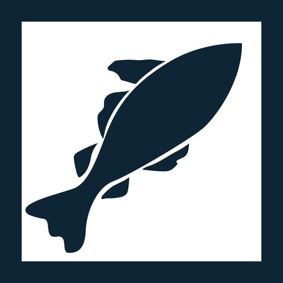 fish vector logo