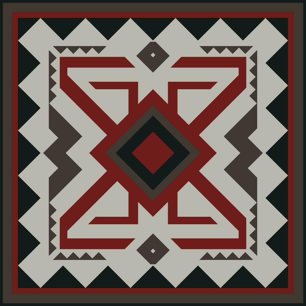 Seamless Navajo Aztec abstract geometric art Ethnic hipster vector background, wallpaper, fabric design, fabric, tissue, cover, textile template