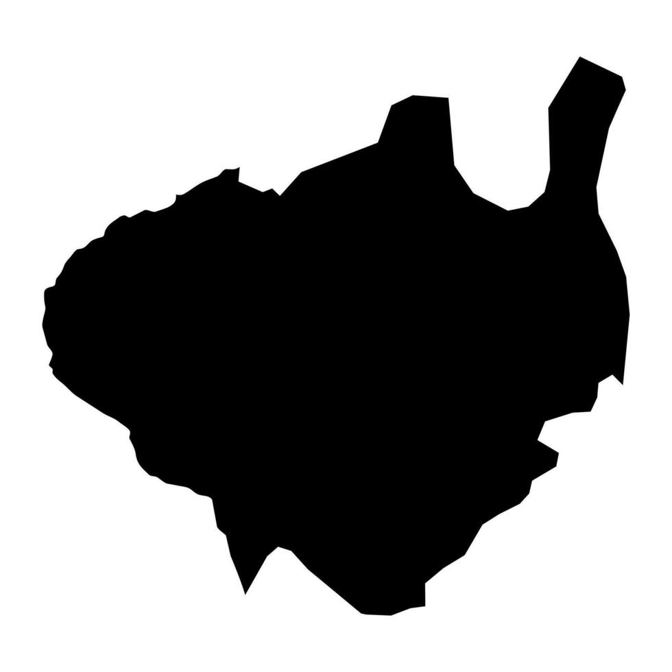 Jalilabad district map, administrative division of Azerbaijan. vector