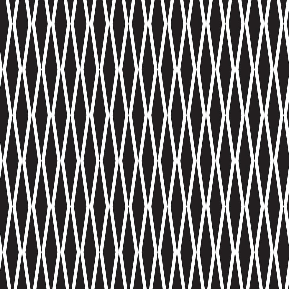 abstract black color wavy seamlees pattern art vector