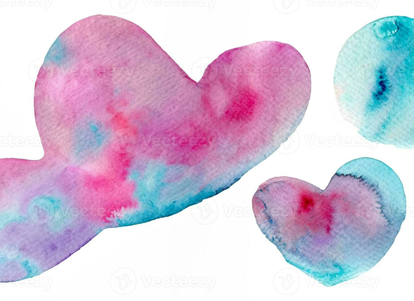 watercolor stain texture background photo