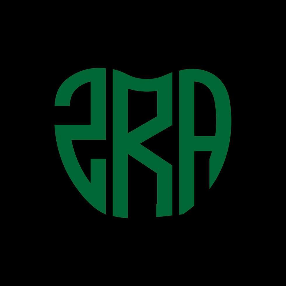 ZRA letter logo creative design. ZRA unique design. 29871160 Vector Art