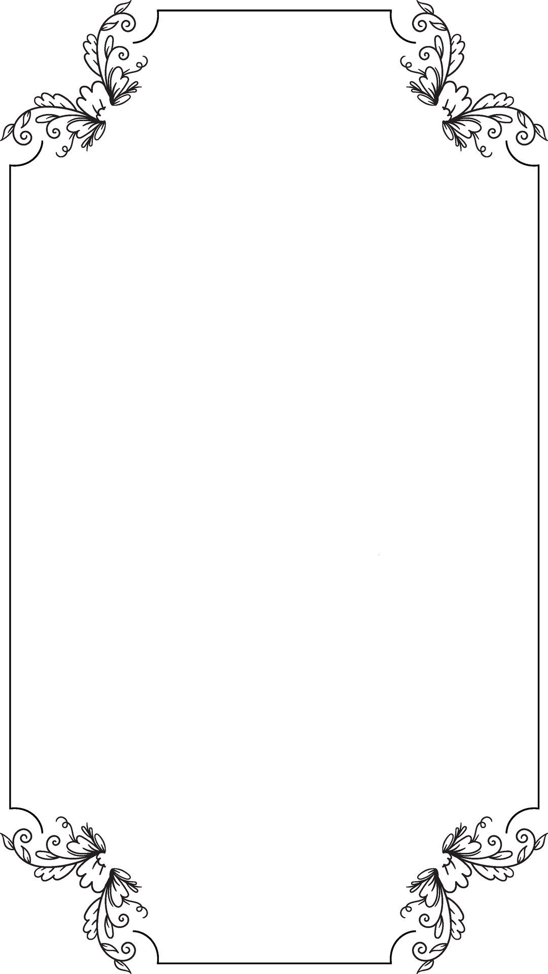 Black Ornamental Frame 29871360 Vector Art at Vecteezy