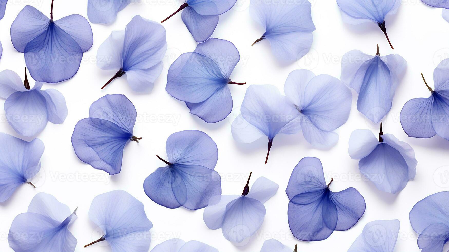Balloon Flower flower pattern background. Flower background texture. Generative AI photo