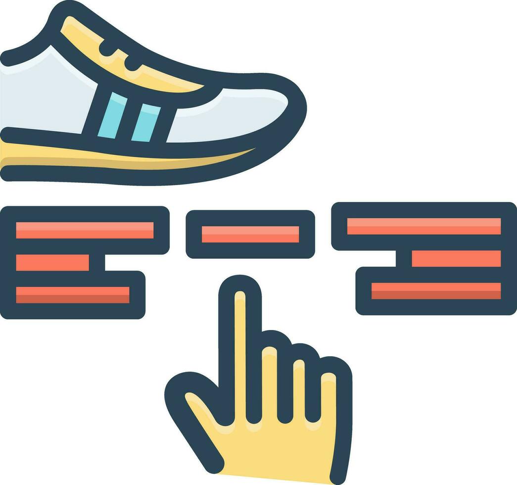 color icon for helps vector