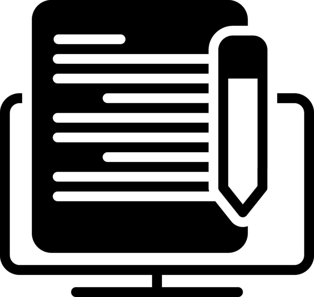 solid icon for editions vector