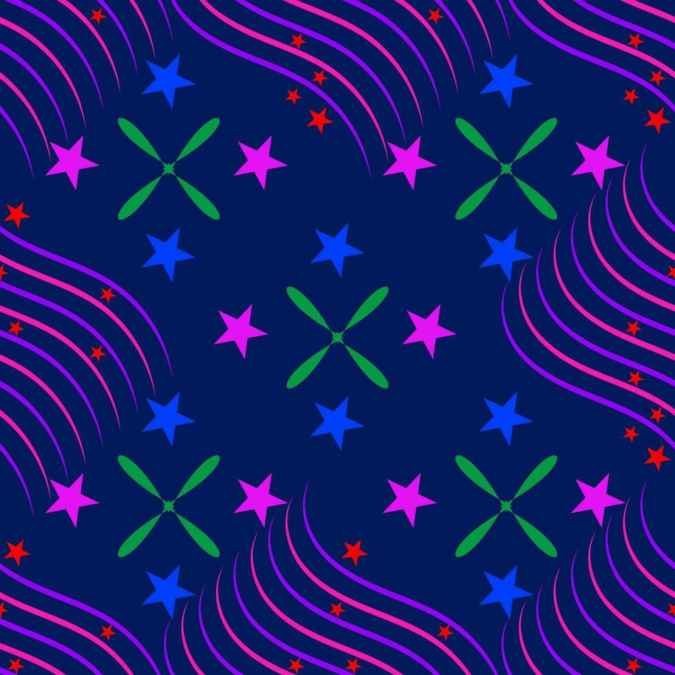 Abstract Background Seamless Pattern vector