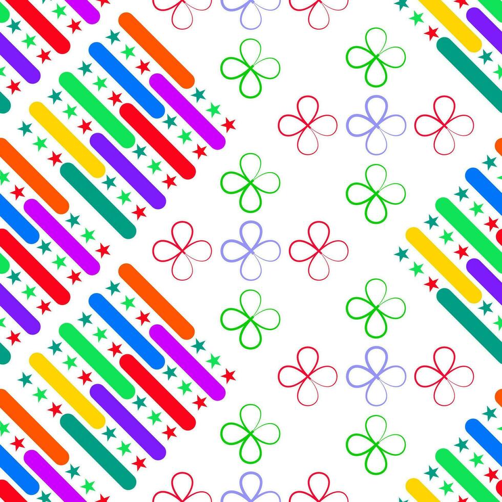 Abstract Background Seamless Pattern vector