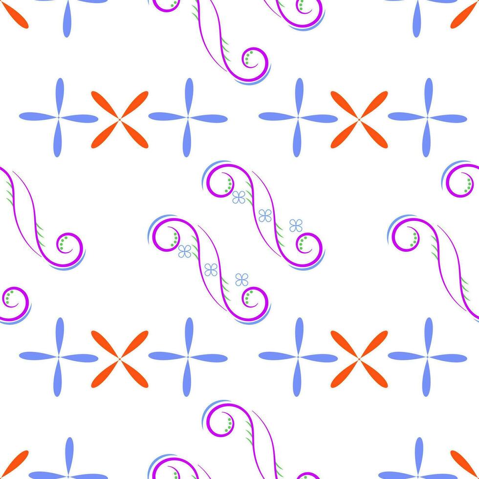 Abstract Background Seamless Pattern vector