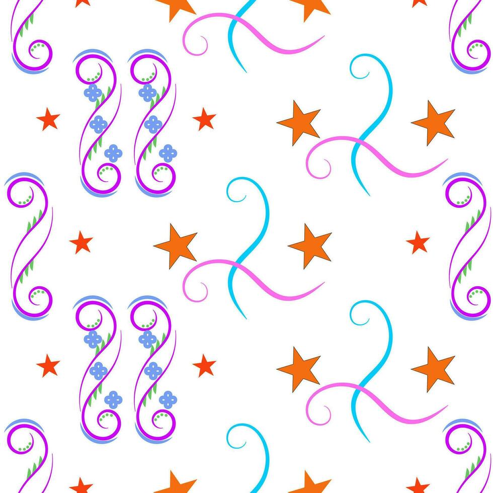 Abstract Background Seamless Pattern vector
