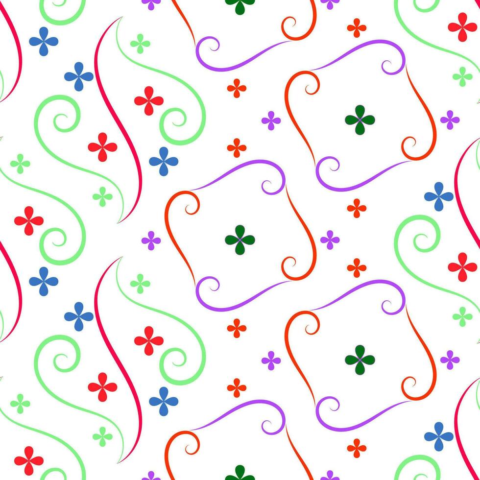 Abstract Background Seamless Pattern vector