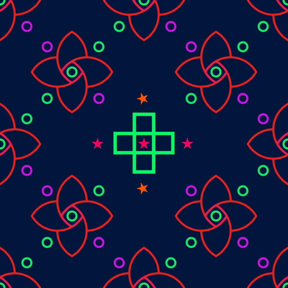 Abstract Background Seamless Pattern vector