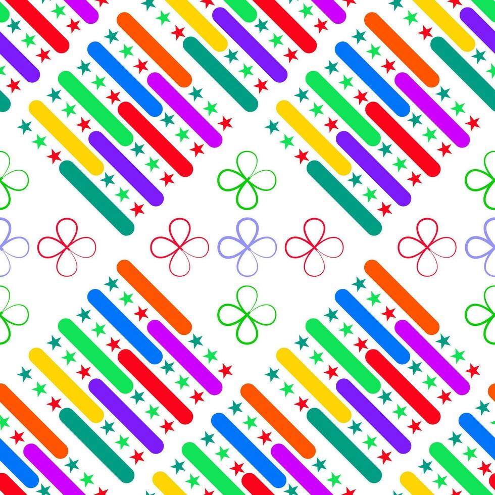 Abstract Background Seamless Pattern vector