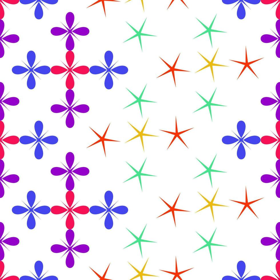 Abstract Background Seamless Pattern vector