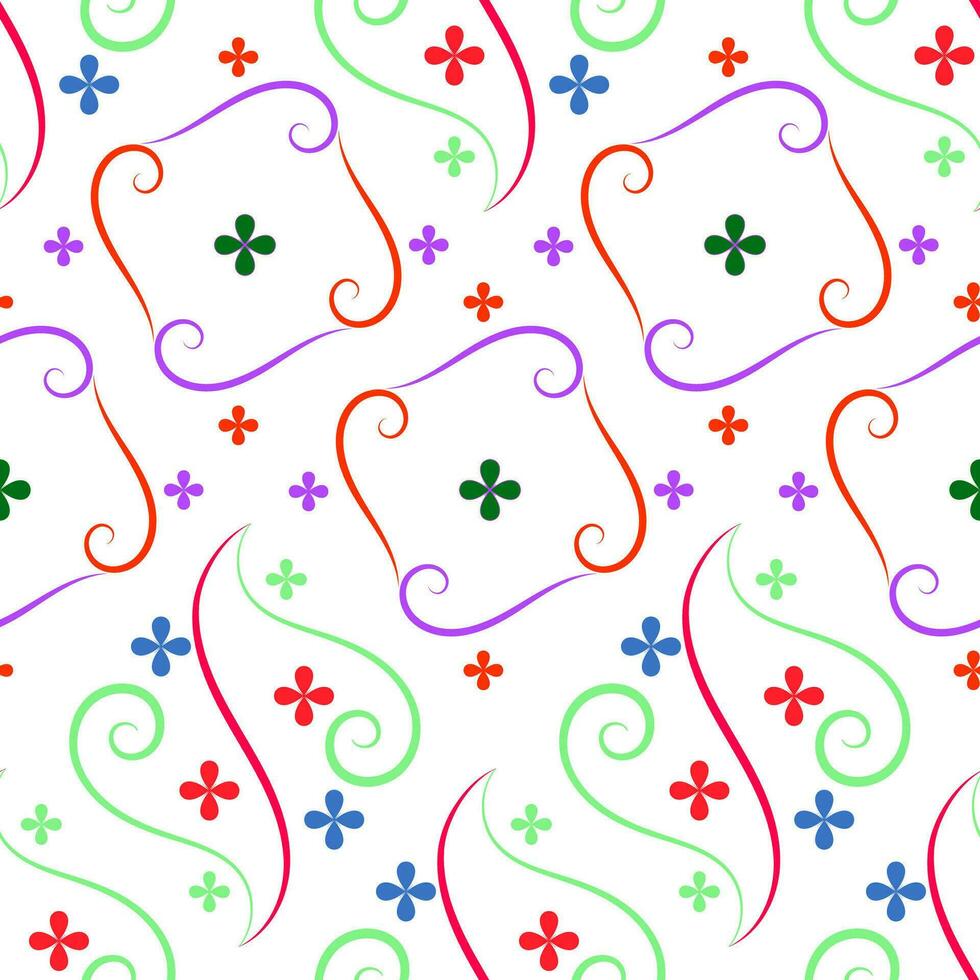 Abstract Background Seamless Pattern vector