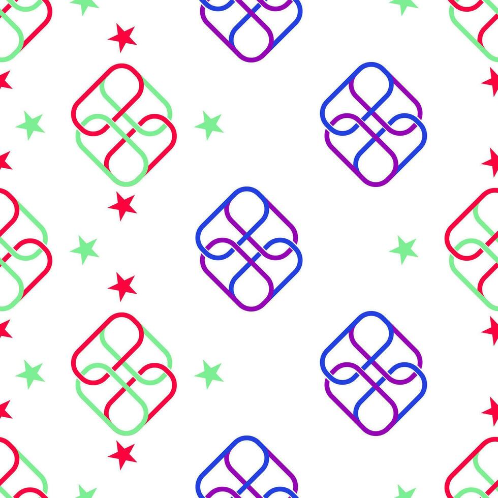 Abstract Background Seamless Pattern vector
