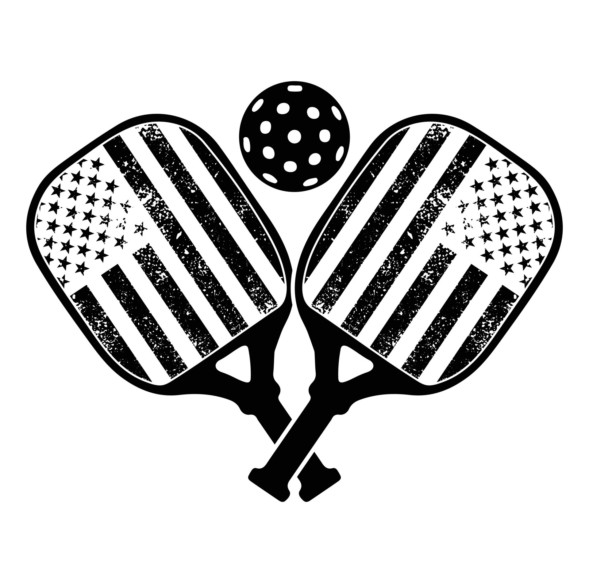 Pickleball vector And Pickleball Paddles 29874353 Vector Art at Vecteezy
