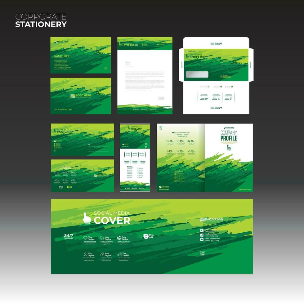 print Stationary design for any best use vector