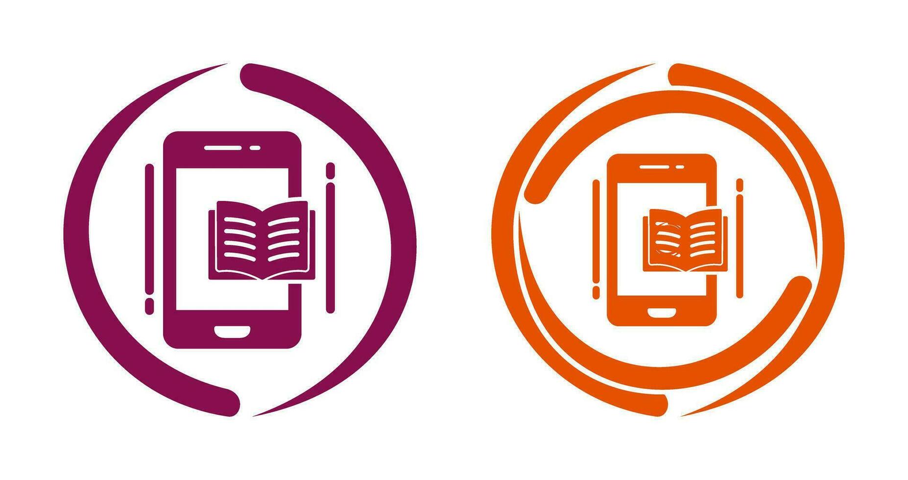E Book Vector Icon