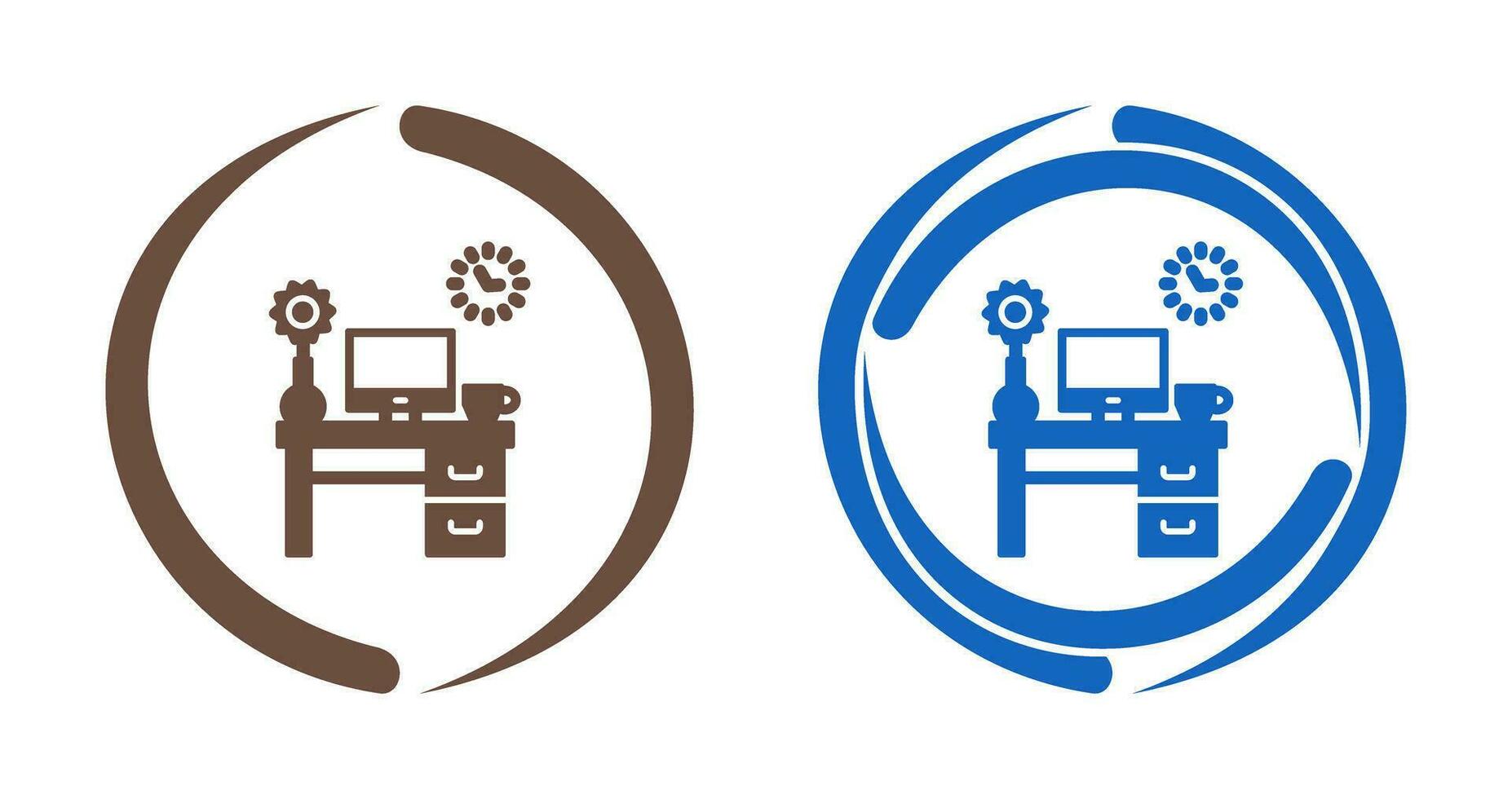 Work Table Vector Icon