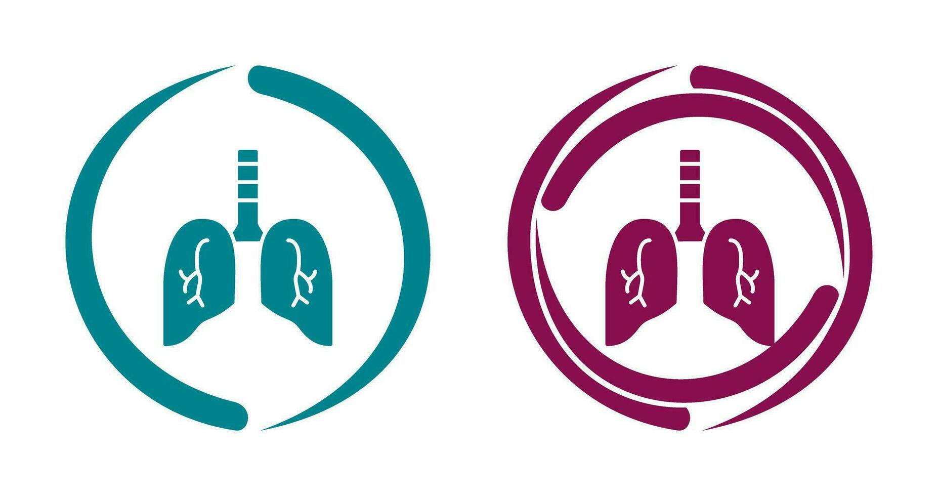 Lung Vector Icon