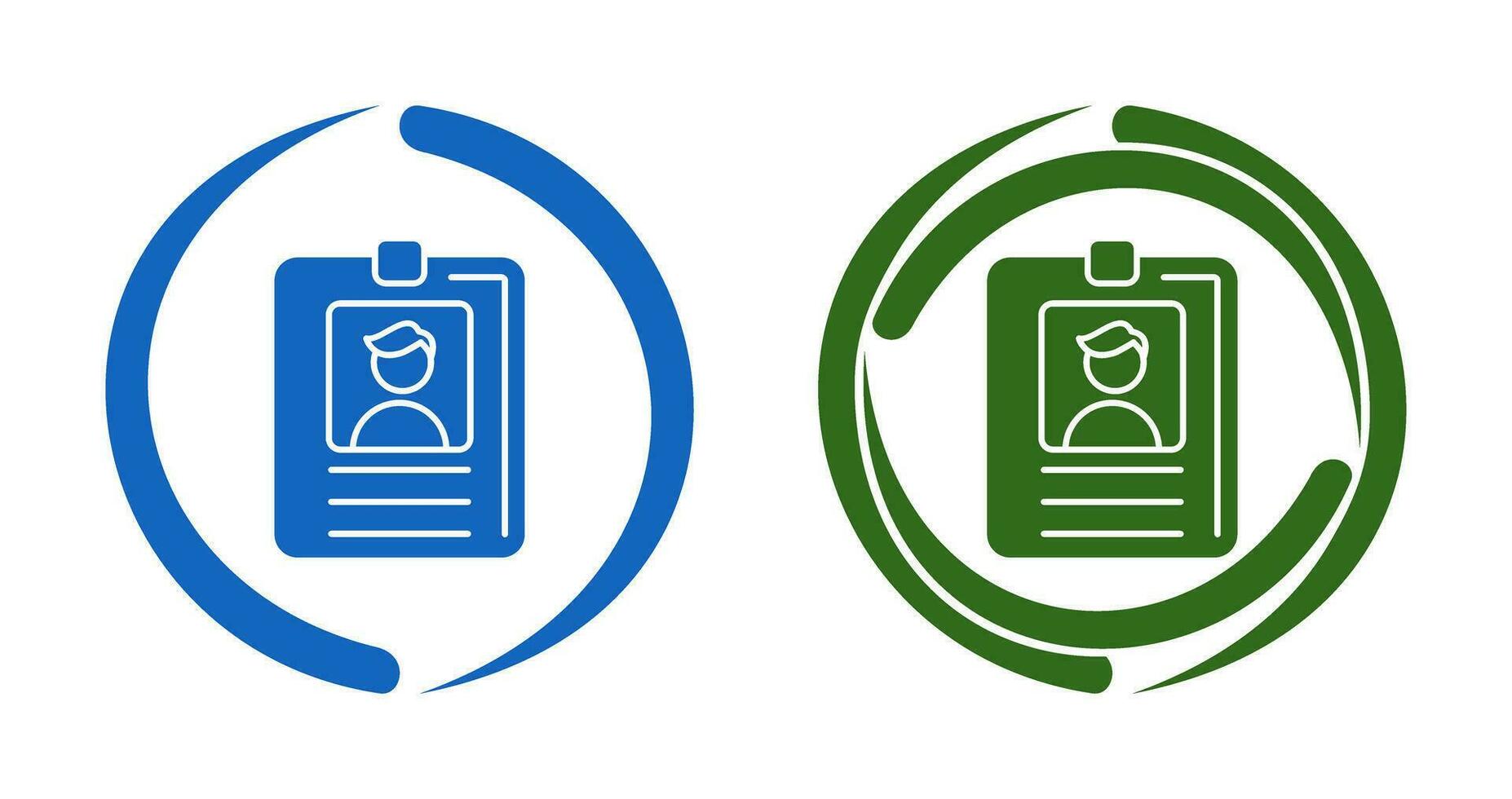 Id Card Vector Icon