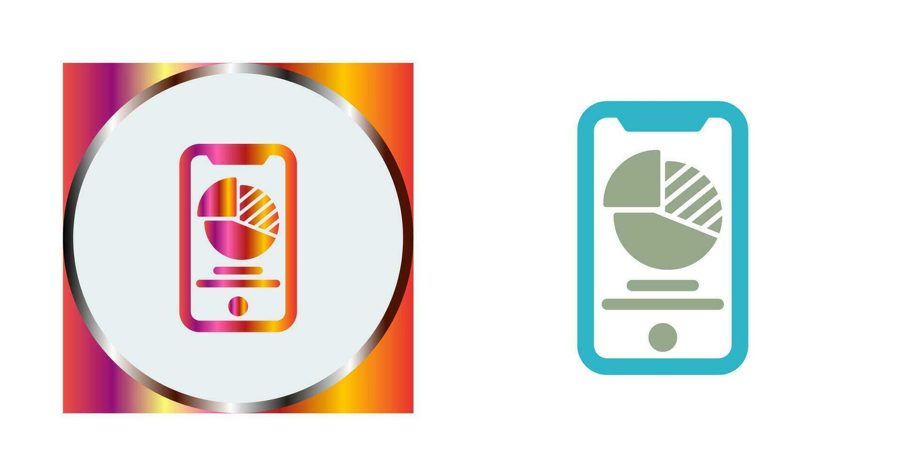 Pie Chart Vector Icon