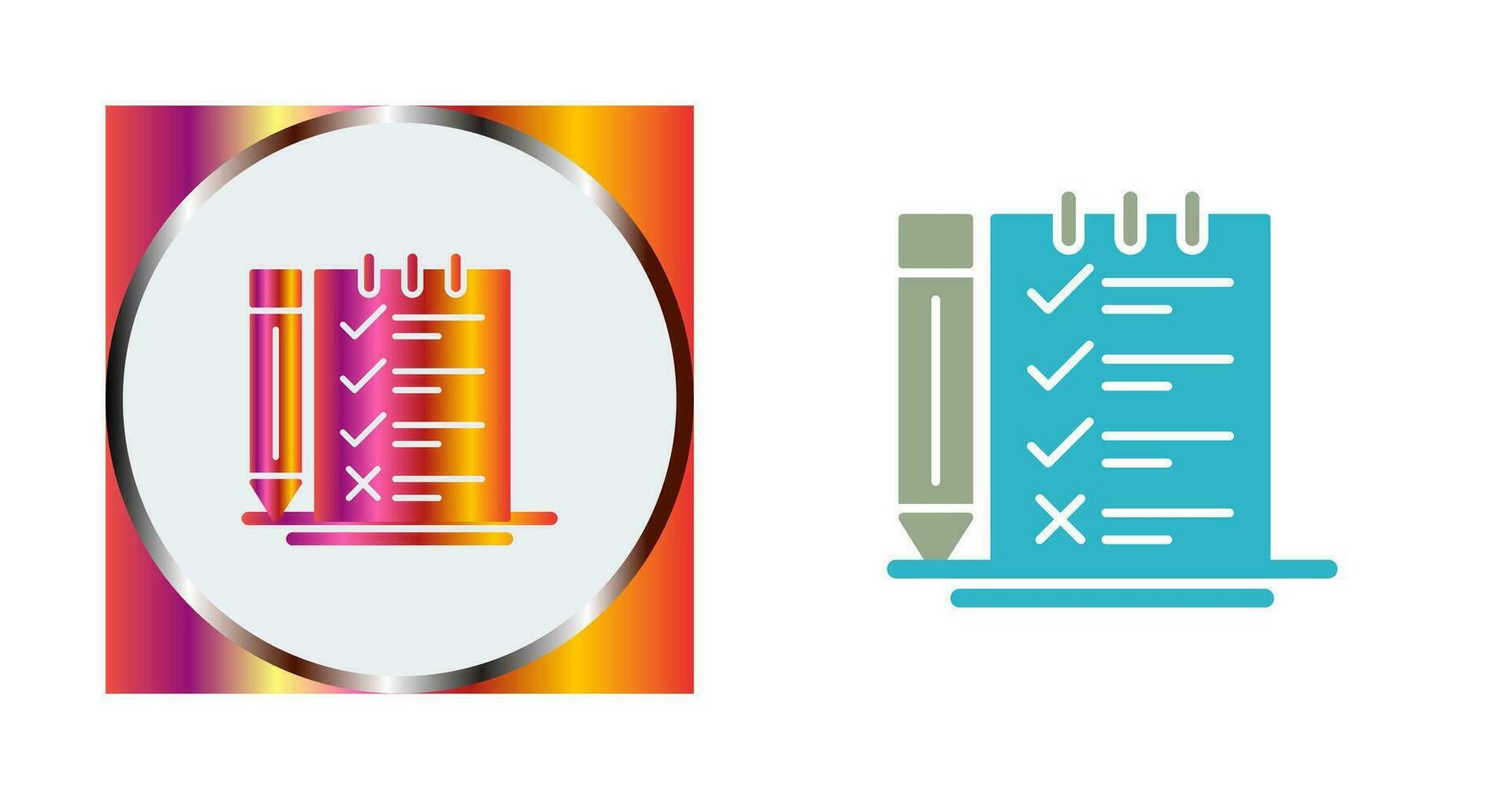 Survey Checklist Vector Icon
