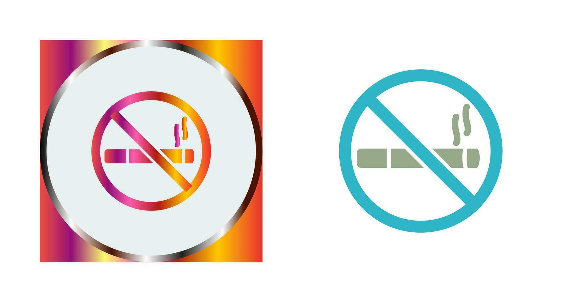 Quit Smoking Vector Icon