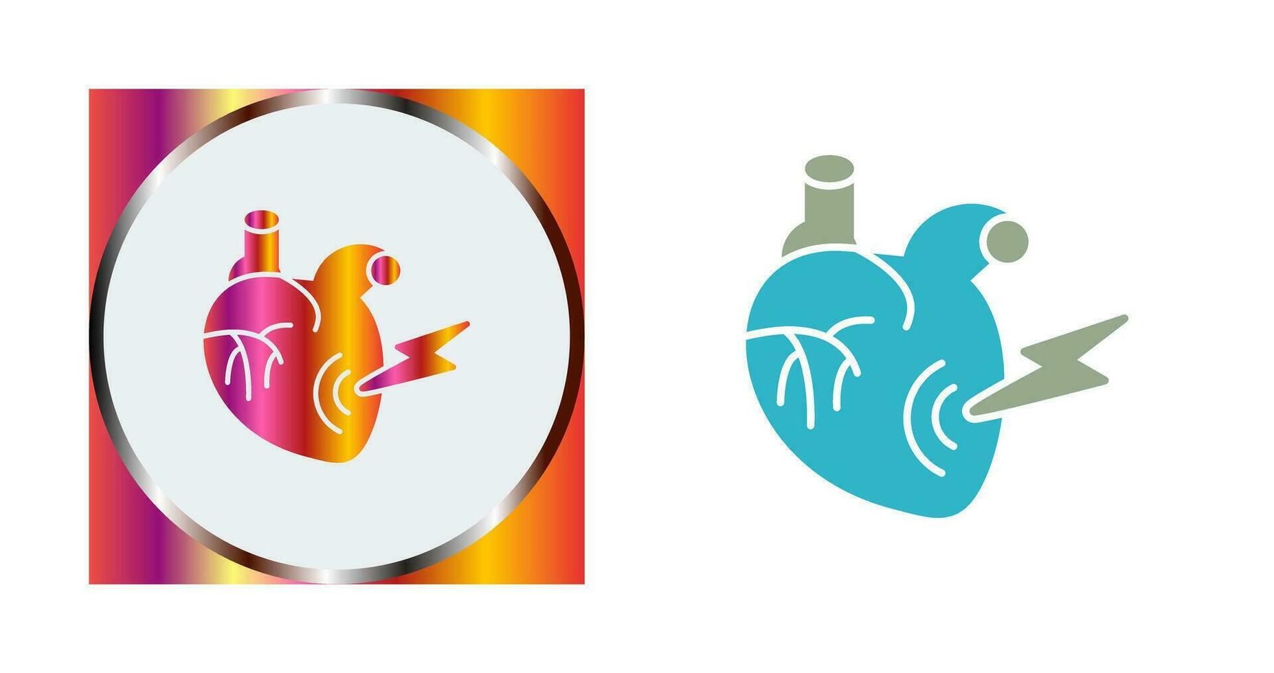 Heart Attack Vector Icon