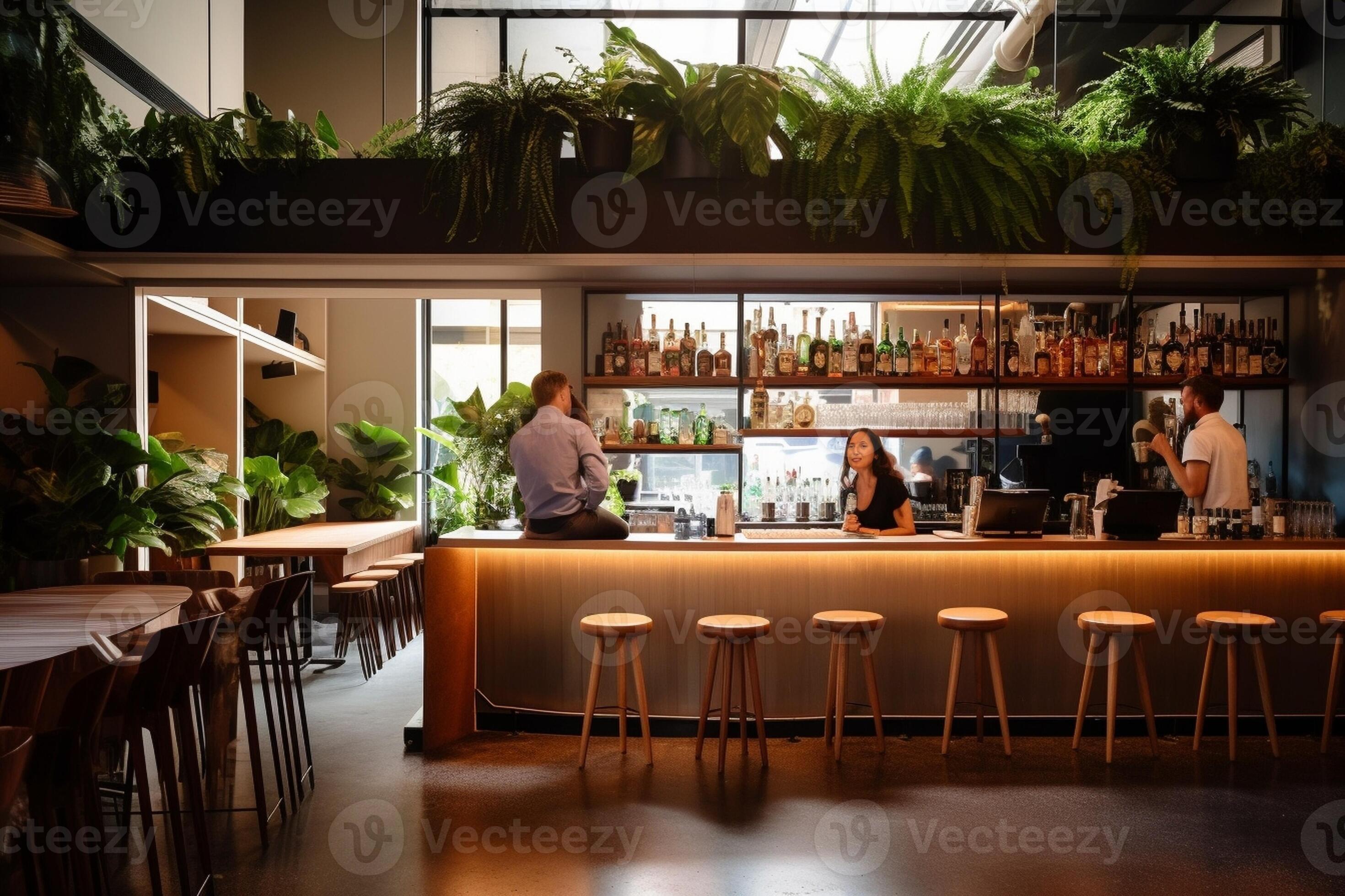 Vine bar interior, Generative AI 29877464 Stock Photo at Vecteezy