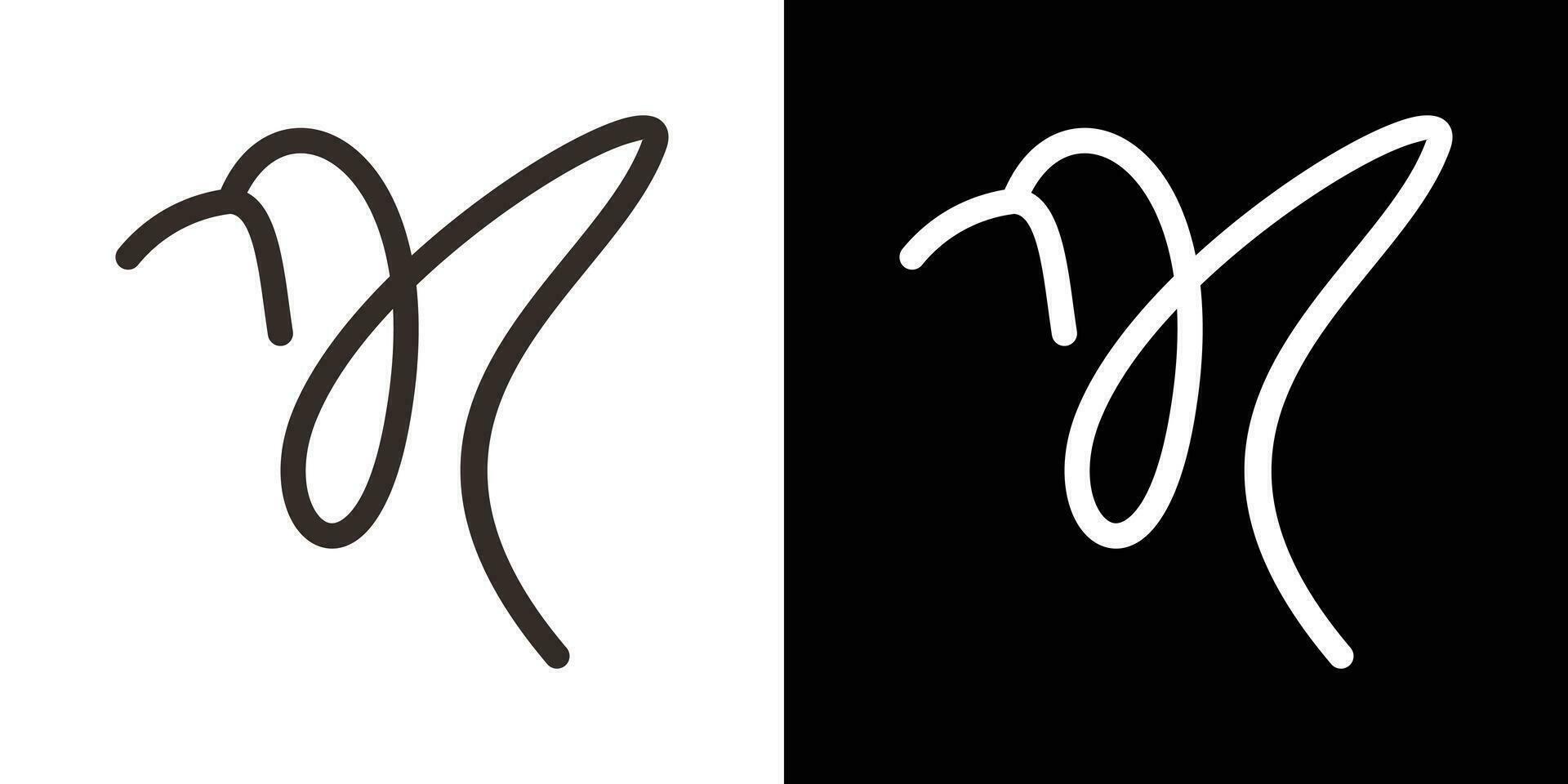 pájaro logo diseño línea icono vector ilustración