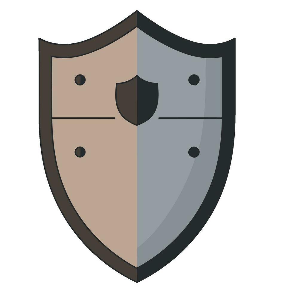 Shield Protect badge vector illustration, Shield Vector clipart